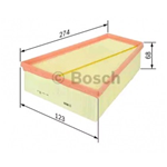 BOSCH Filtro aria F 026 400 343