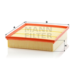 MANN-FILTER Filtro aria C 28 214/1