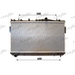 RADIATORE ACQUAMOTORE COMPATIBILE CON CHEVROLET LACETTI - NUBIRA 03> 1.6-1.8 MT 0131.3022