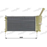 FRIGAIR Radiatore, Raffreddamento motore 580 x 318 x 18 mm, Alluminio, Plastica