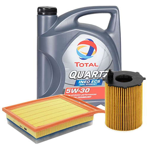 529E/082 - Olio motore per auto TOTAL QUARTZ INEO ECS 5W30 5 litri, con  Filtro olio e Filtro aria (529E/082) - Champion (Filtri e tagliandi - Kit  filtri e kit tagliando); 529E/082