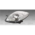 43933 VALEO Faro principale Dx, H4, PY21W, W5W, Colore Lampeggiatore: trasparente