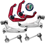 KIT BRACCI SOSPENSIONE ANTERIORI ALFA ROMEO 159, BRERA, SPIDER 6 pezzi FRAP/kW&HP (BRA438)