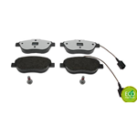 KIT PASTIGLIE FRENO FIAT BRAVO II 1.6 1.9 D DIESEL MULTIJET MJET FERODO PATTINI ANTERIORI