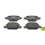 KIT PASTIGLIE FRENO POSTERIORI FERODO FIAT 500 LANCIA YPSILON PANDA PUNTO 1.3 D MULTIJET
