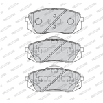 Ferodo FDB4194 Kit pastiglie freno anteriori, Freno a disco - (confezione 4 pezzi)