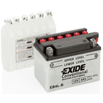 Batteria moto EXIDE EB4L-B 4AH YB4L-B APRILIA CAGIVA DERBI GILERA HONDA KAWASAKI