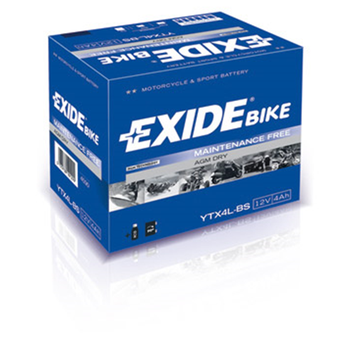 Batteria moto EXIDE ET9B-BS 8AH YT9B-BS YAMAHA MOTORCYCLES