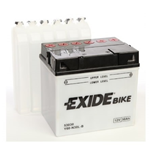 Batteria moto Exide E60-N30L-B Y60-N30L-B 12v 30ah 300A dim. 185X128X168