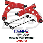 BRACCI OSCILLANTI INFERIORI FRAP E BIELLETTE kW&HP FIAT BRAVO (198) DAL 2007 TRAPEZI RINFORZATI (BRA444KW)