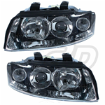 2X FARO ANTERIORE SX + DX H7/H7 AUDI A4 B6 8E + AVANT SW 00-04