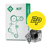 Kit distribuzione INA e pompa acqua Bugatti Alfa Romeo 159, Giulietta (KDPAV001)