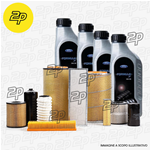 KIT TAGLIANDO FORD FIESTA V 1.4 TDCI 50KW 68CV DAL 2001 + 4 LT OLIO FORD 5W30