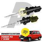 KIT 2 AMMORTIZZATORI ANTERIORI 2PARTS FIAT PANDA 141 I SERIE 900, 1.0, 1.1