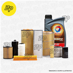 KIT TAGLIANDO 4 FILTRI + 6LT OLIO MOTORE TOTAL QUARTZ 5W40 TOYOTA RAV 4 III 2.2 D4D