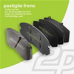 Pastiglie freno Ant/Pos Front. IVECO Daily II,Daily III