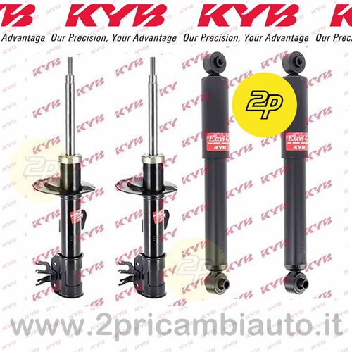 Kit 4 Ammortizzatori Monroe RoadMatic Per Fiat Panda 169 - Anteriori E Posteriori, Gas, Per Guida Morbida E Controllata