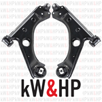 KIT 2PZ COPPIA BRACCI ANTERIORI TRAPEZI OSCILLANTI DX/SX OPEL CORSA D