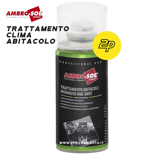AMBRO-SOL A467 IGIENIZZANTE ABITACOLO MONOUSO One-Shot 150 ml
