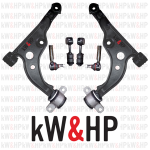 KIT 6PZ BRACCETTI BRACCI ANTERIORI BIELLETTE E TESTINE FIAT DUCATO JUMPER BOXER DESTRO SINISTRO