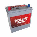 BATTERIA PER AUTO ASIATICA VOLBIT 12V 45 AH 360A SPUNTO POLO POSITIVO SX