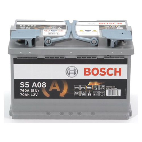 Batteria Auto Bosch S5A08 Start&Stop AGM 0092S5A080 12v 70Ah 760A VW Audi Varta