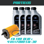 KIT TAGLIANDO FORD FIESTA V 1.4 TDCI 68CV 4 LT OLIO FORD 5W30 + FILTRO OLIO