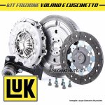 KIT FRIZIONE + VOLANO BIMASSA E CUSCINETTO LUK AUDI A3 TT SEAT LEON VW GOLF V 2.0