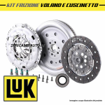 KIT FRIZIONE VOLANO BI-MASSA VOLKSWAGEN GOLF VI, AUDI A3 8P1, SEAT LEON 1.6 TDI LUK