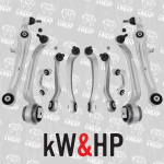 KIT 10 PEZZI BRACCI BRACCETTI OSCILLANTI ANTERIORI AVANTRENO COMPLETO AUDI A8 (4E_)