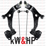 KIT 4PZ COPPIA BRACCI BRACCETTI SOSPENSIONE TRAPEZI ANTERIORI + BIELLETTE DX/SX FORD KUGA II (DM2)