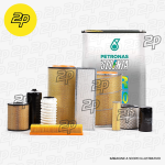 KIT TAGLIANDO AUTO 4 FILTRI + 4 LITRI OLIO SELENIA WR 5W40 PER FIAT GRANDE PUNTO 66KW 90CV