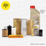 KIT TAGLIANDO 4 FILTRI + 5 LITRI OLIO CASTROL EDGE 5W30 PER Audi/A3 (8P1)/1.9 TDI 77 KW, 105 CV