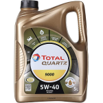 OLIO TOTAL QUARTZ 9000 5W40 PER MOTORI BENZINA E DIESEL, LT.5