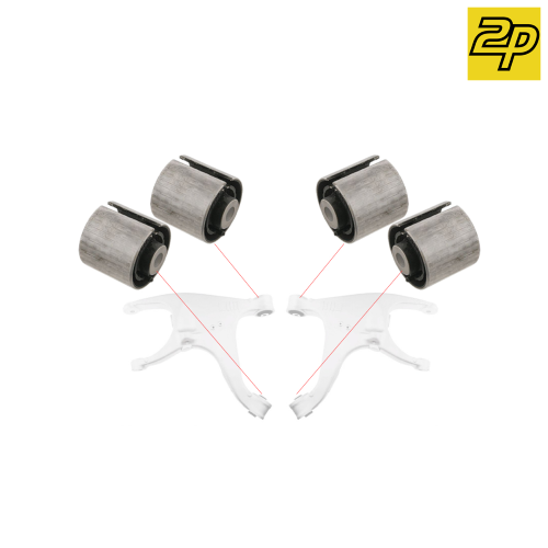 KIT BRACCI E SUPPORTI POSTERIORI COMPATIBILE CON AUDI A4/A5/Q5 DAL 2007 8 PEZZI