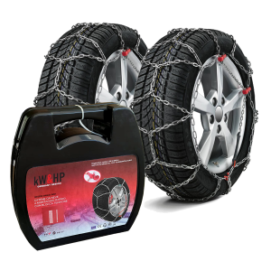 KWCTN962 - Catene da Neve per Auto OMOLOGATE E CERTIFICATE TÜV - ÖNORM  GR.95 per Pneumatici Misura 225/45 R17 - 2PARTS (Accessori e Manutenzione - Catene  da neve); KWCTN962