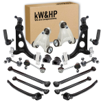 KIT BRACCI SOSPENSIONE ANTERIORI E POSTERIORI ALFA ROMEO 147, 156, GT, 8 PEZZI (BRA418KW)