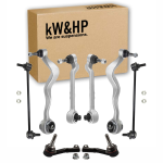 KIT 8PZ BRACCI SUPERIORI INFERIORI BIELLETTE TESTINE STERZO BMW SERIE 1 SERIE 3 E90 E91 316D 318D 320D 325D 330D 335D