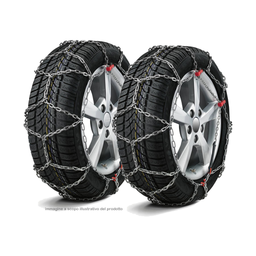 KWCTN1010-S - Catene da Neve per Auto OMOLOGATE E CERTIFICATE TÜV - ÖNORM  GR.100 per Pneumatici Misura 215/70 R15 - kW&HP (Accessori e Manutenzione - Catene  da neve); KWCTN1010-S