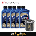 KIT TAGLIANDO FILTRO OLIO PER CAPTUR CLIO IV 1.5 DCI E OLIO ELF 5 LITRI 5W30 FULL TECH