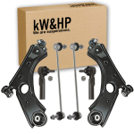 KIT 6PZ BRACCI OSCILLANTI ANTERIORI + BIELLETTE + TESTINE STERZO PER FIAT 500L, FIAT DOBLO (263) TUTTI I MODELLI