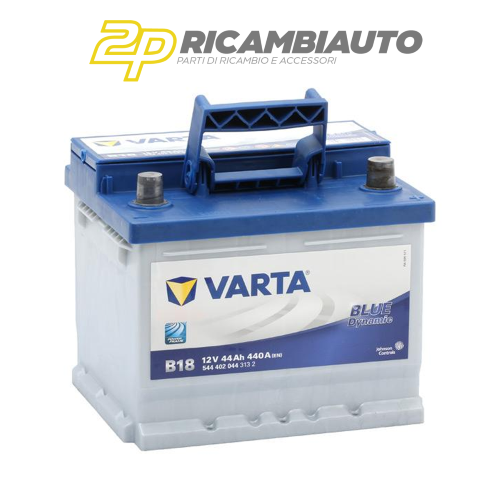 B18 - BATTERIA AUTO 44AH B18 VARTA BLUE DYNAMIC 440A SPUNTO POLO POSITIVO A  DESTRA - Varta (Impianto elettrico - Batterie); 5444020443132