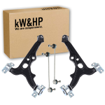 KIT 4PZ COPPIA BRACCI BRACCETTI E BIELLETTE ANTERIORI DX/SX PER FIAT MAREA E MAREA WEEKEND