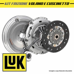 KIT 4PZ FRIZIONE VOLANO BIMASSA E CUSCINETTO PER FORD S-MAX 1.8 TDCi 125CV 92kW