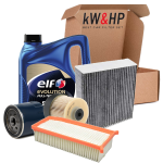 KIT TAGLIANDO 4 FILTRI PER CAPTUR CLIO IV 1.5 DCI CON OLIO MOTORE ORIGINALE ELF 5 LITRI 5W30