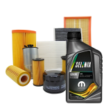 KIT TAGLIANDO 3 FILTRI + 4 LITRI OLIO SELENIA WR 5W40 PER FIAT PUNTO 1.3 D MULTIJET 62 KW, 84 CV