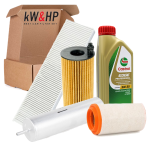 KIT TAGLIANDO 4 FILTRI + 5LT OLIO MOTORE CASTROL_5W30 PER MINI COUNTRYMAN COOPER D 2.0