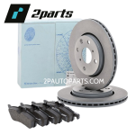 KIT COPPIA DISCHI E KIT PASTIGLIE POSTERIORI DX/SX PER MINI COOPER R50 R53