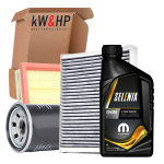 KIT TAGLIANDO FIAT 500 PANDA 169 312 1.2 BENZINA 44 51 KW + 4LT SELENIA K-PURE EN 5W40