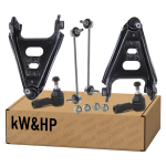 KIT 6PZ BRACCI BRACCETTI ANTERIORI CON BIELLETTE E TESTINE STERZO PER SMART (451)
